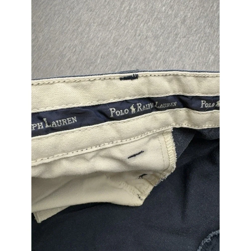 Polo Ralph Lauren Mens Classic Fit Chino Pants Blue 100% Cotton 38/34
